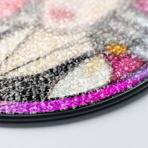 P!nk Round Stained Glass Suncatcher - VANDH 3367