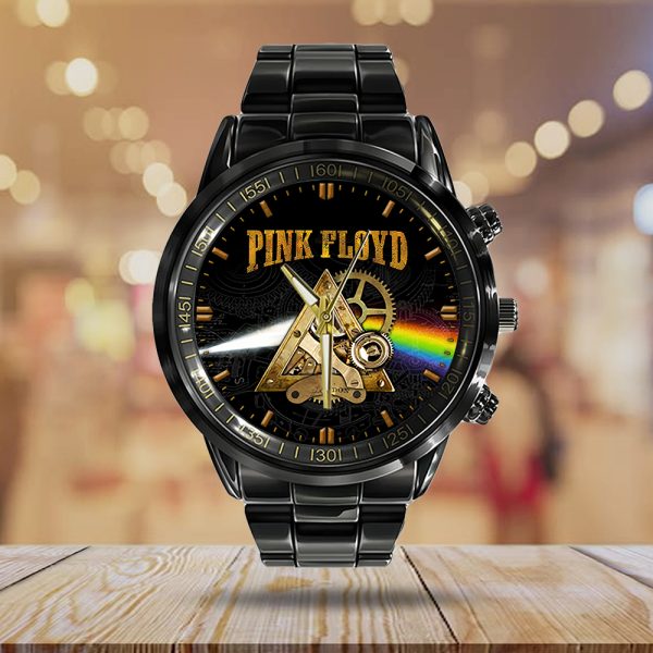 Pink Floyd Black Stainless Steel Watch - GNE 1042