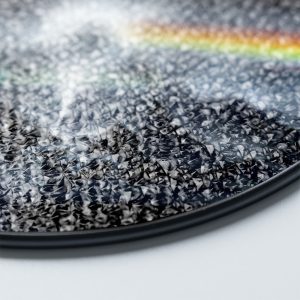 Pink Floyd Round Stained Glass Suncatcher - GNE 1235