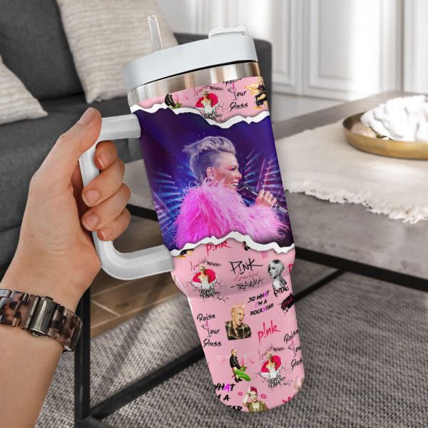 P!nk 40oz Stanley Tumbler - VANDH 3226