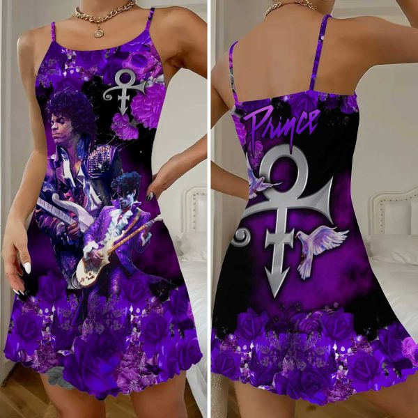 Prince 3D Strappy Swing Dress - GNE 1106