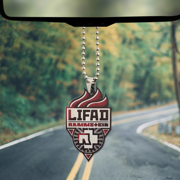 Rammstein Custom Shape 2-sided Acrylic Car Ornament - TANTN 7700