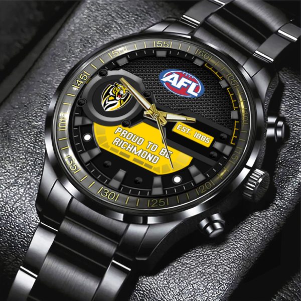 Richmond FC Black Stainless Steel Watch - MAITM 7903