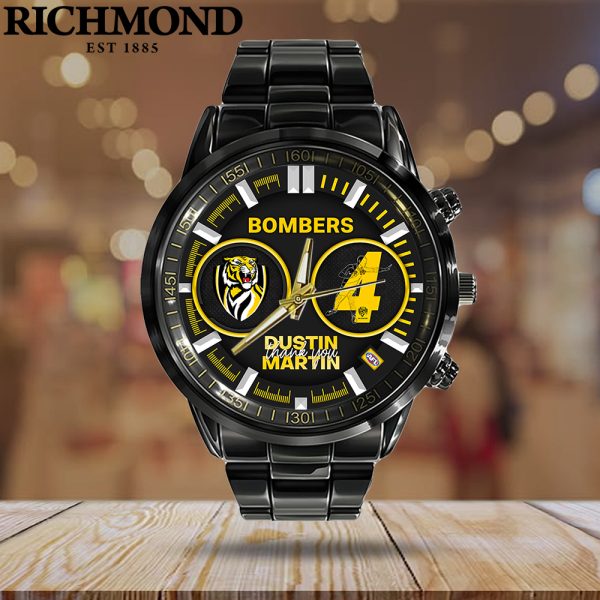 Richmond FC Black Stainless Steel Watch - HOATT 6015