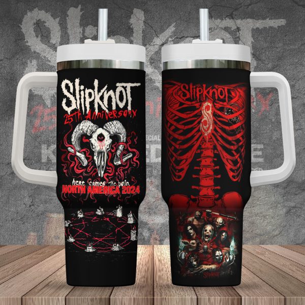 Slipknot 40oz Stanley Tumbler - TANTN 7749