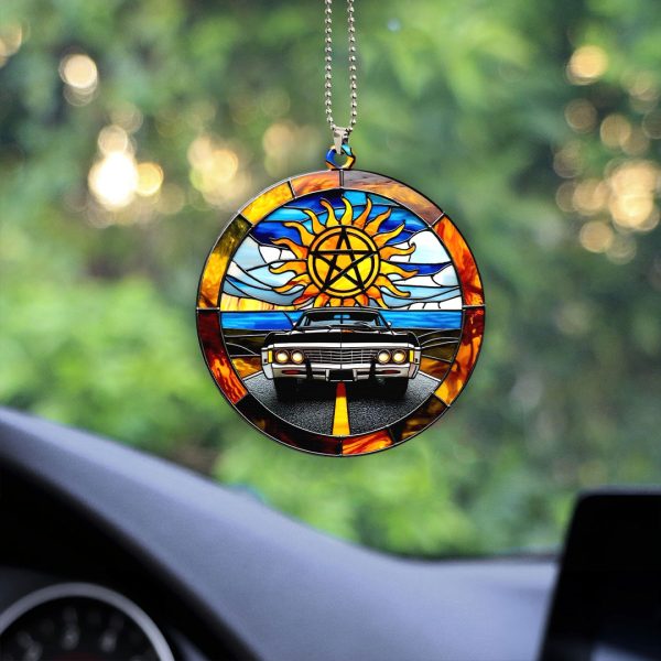 Supernatural Custom Shape 1-sided Acrylic Car Ornament - GNE 913