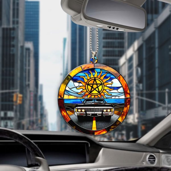 Supernatural Custom Shape 1-sided Acrylic Car Ornament - GNE 913