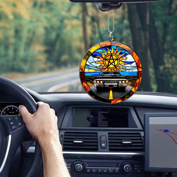 Supernatural Custom Shape 1-sided Acrylic Car Ornament - GNE 913
