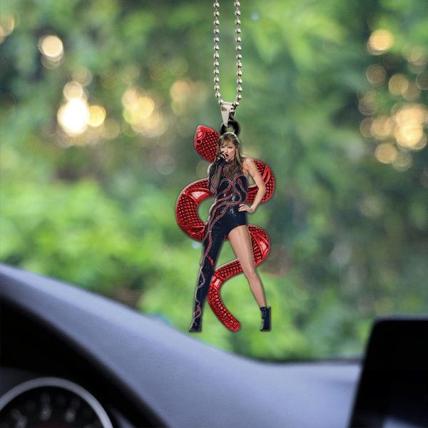 Taylor Swift Custom Shape 2-sided Acrylic Car Ornament - HOATT 5904
