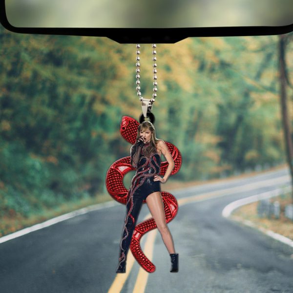 Taylor Swift Custom Shape 2-sided Acrylic Car Ornament - HOATT 5904