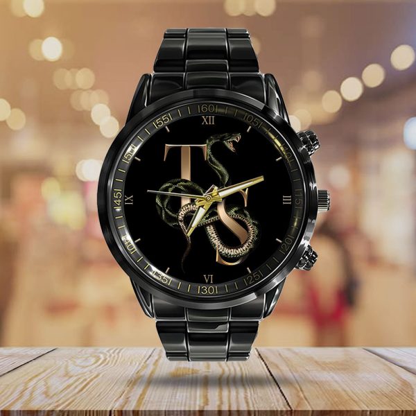 Taylor Swift Black Stainless Steel Watch - GNE 1155