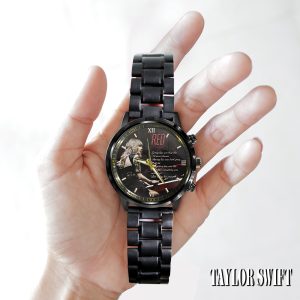 Taylor Swift Black Stainless Steel Watch - HOATT 6006