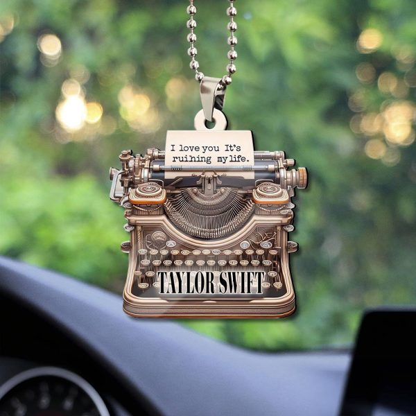 Taylor Swift Custom Shape 1-sided Acrylic Car Ornament - GNE 1272