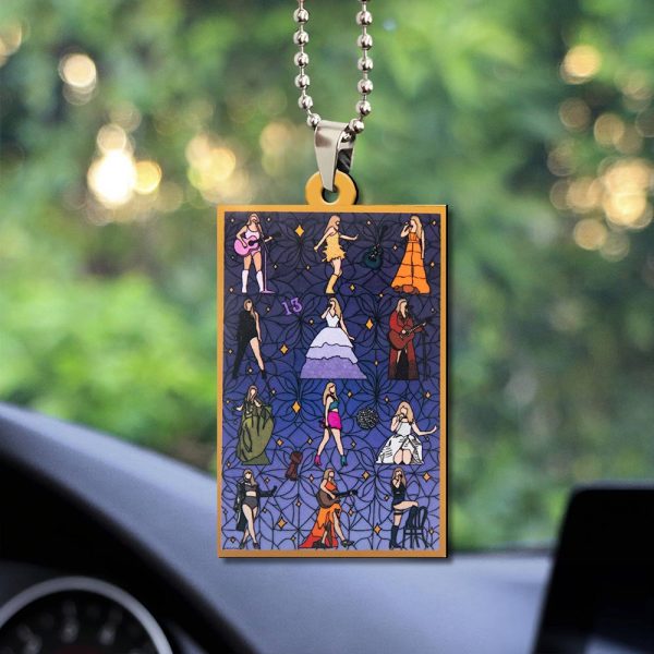 Taylor Swift Custom Shape 2-sided Acrylic Car Ornament - GNE 1283