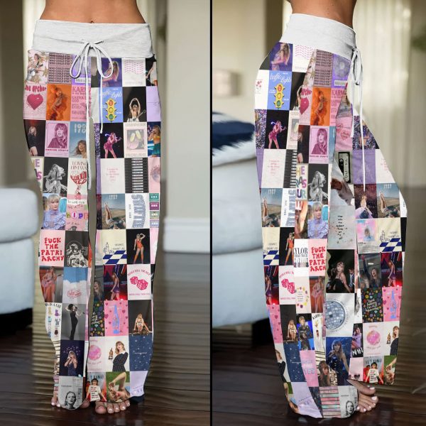 Taylor Swift High-Waisted Straight-Leg Trousers - VANDH 3308