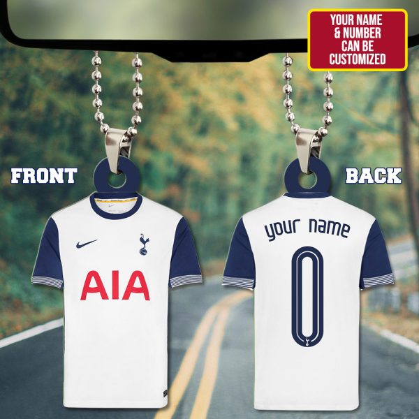 Personalized Tottenham Hotspur FC Custom Shape 2-sided Acrylic Car Ornament - HUNGVV 7002