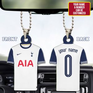 Personalized Tottenham Hotspur FC Custom Shape 2-sided Acrylic Car Ornament - HUNGVV 7002