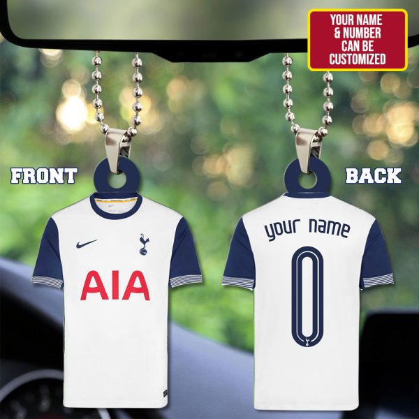 Personalized Tottenham Hotspur FC Custom Shape 2-sided Acrylic Car Ornament - HUNGVV 7002