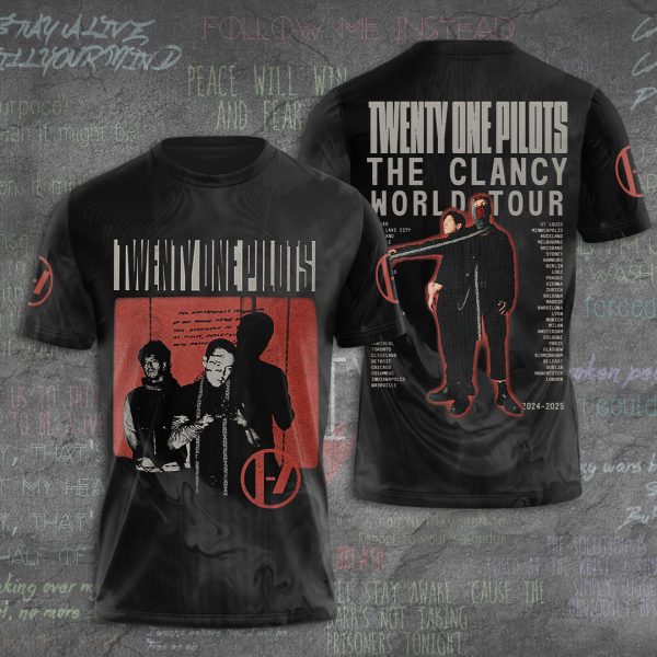 Twenty One Pilots 3D Apparels - TANTN 7754