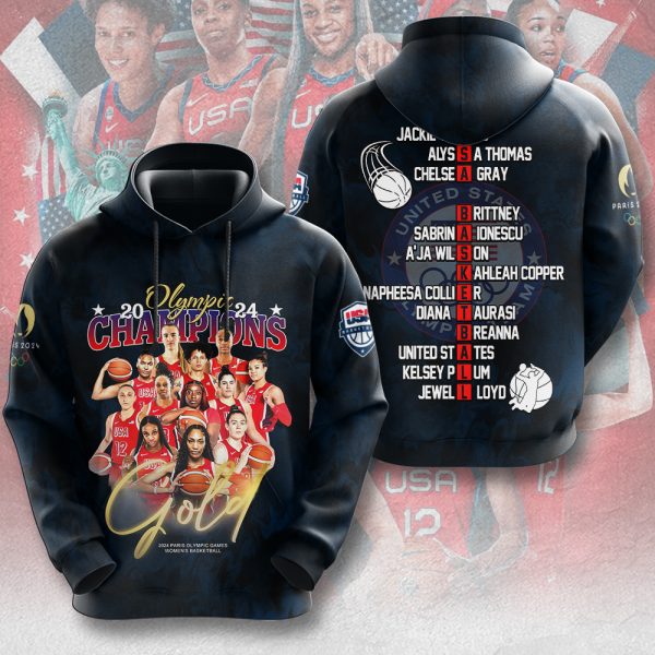 United States Women's National Basketball Team 3D Apparel - MAITM 7692