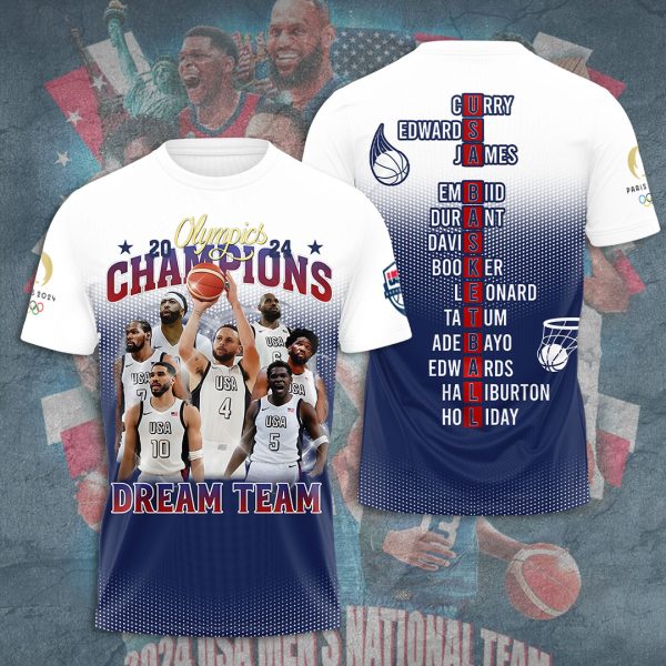 United States Men’s National Basketball Team 3D Apparel – TANTN 7784