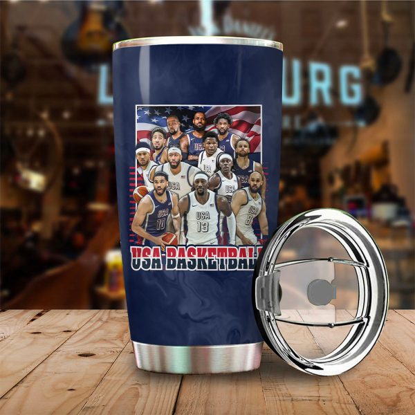 United States Men’s National Basketball Team Tumbler Cup - TANTN 7805