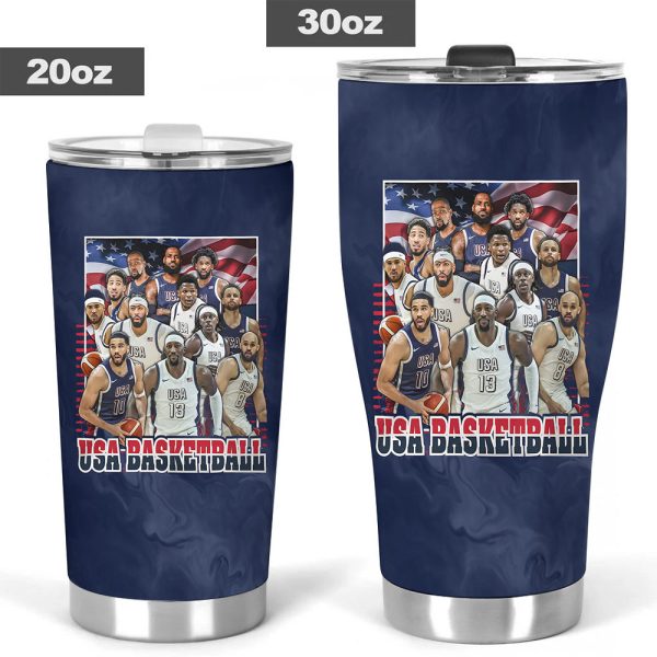 United States Men’s National Basketball Team Tumbler Cup - TANTN 7805