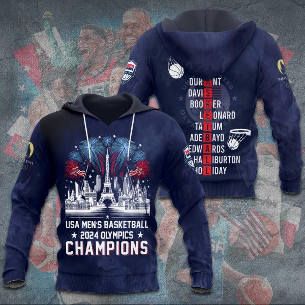 United States Men's National Basketball Team 3D Apparel - TANTN 7794