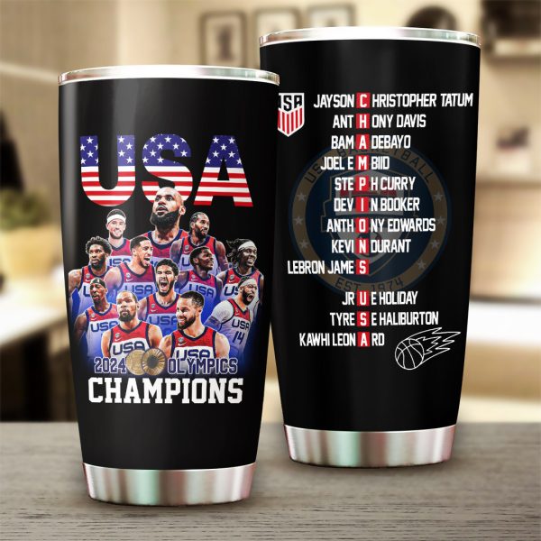 United States Men’s National Basketball Team Tumbler Cup - TANTN 7788