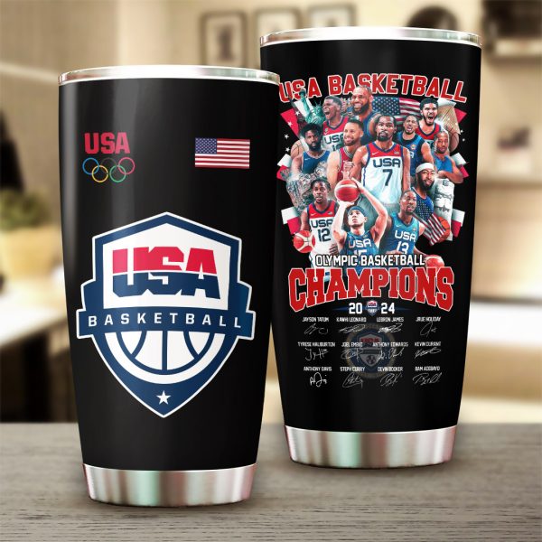 United States Men’s National Basketball Team Tumbler Cup - TANTN 7790