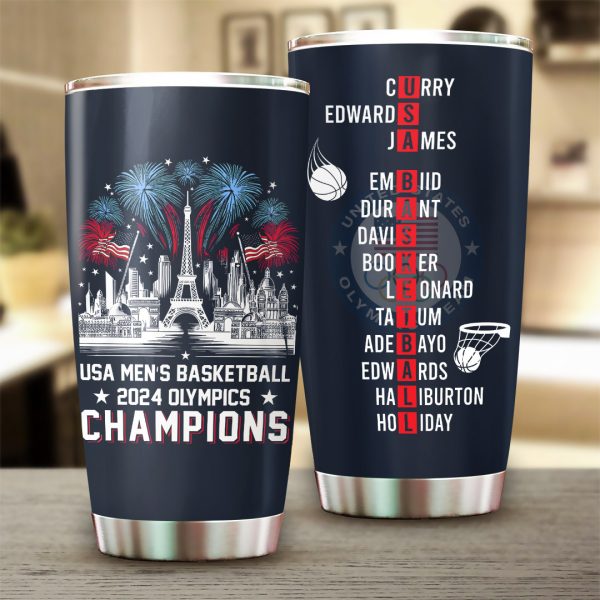 United States Men’s National Basketball Team Tumbler Cup - TANTN 7802