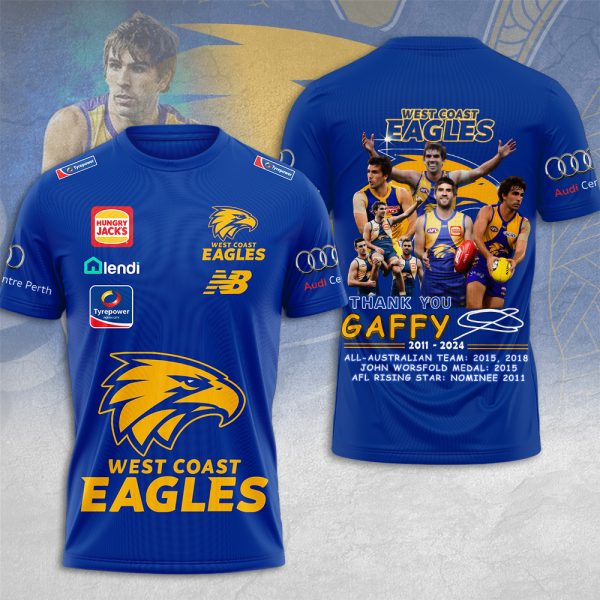 West Coast Eagles x Andrew Gaff 3D Apparel – MAITM 7915