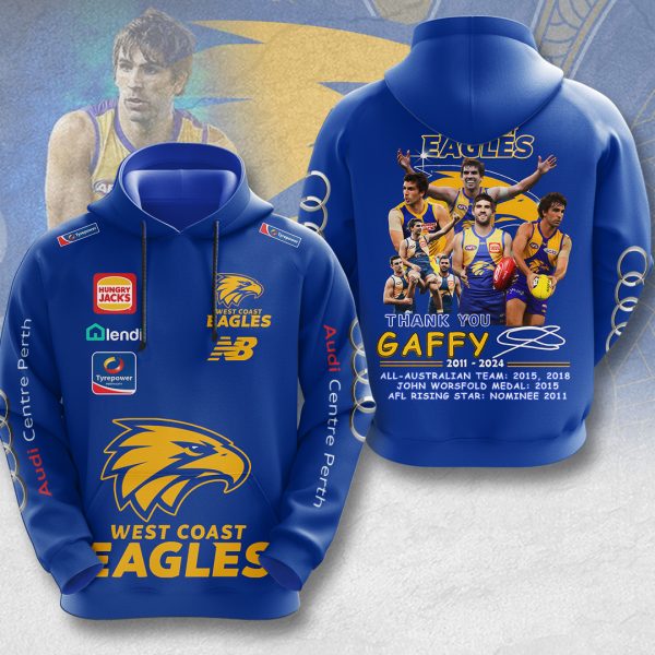 West Coast Eagles x Andrew Gaff 3D Apparel – MAITM 7915