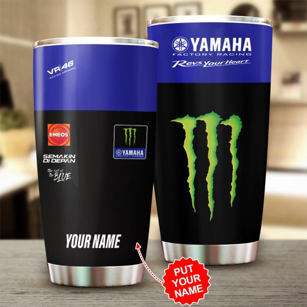 Personalized Yamaha Motor Racing Tumbler Cup - TANTN 7727