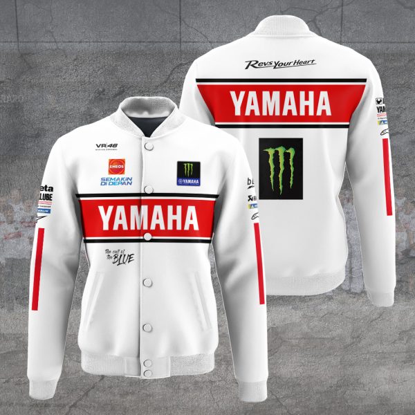 Yamaha Motor Racing Varsity Jacket - TANTN 7873