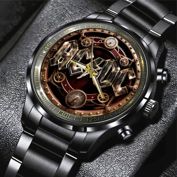 Rock Music Black Stainless Steel Watch - GNE 1083