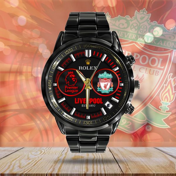 Liverpool FC x Rolex Black Stainless Steel Watch - MAITM 8124