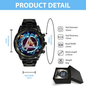 Linkin Park Black Stainless Steel Watch - GNE 1403