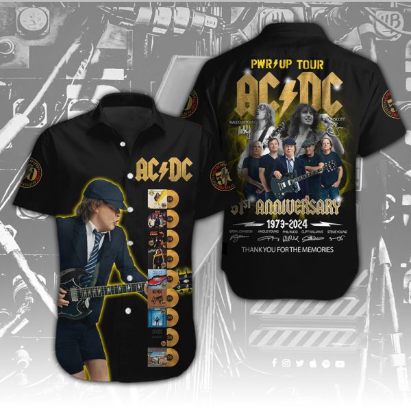 Rock Music Short Sleeve Dress Shirt - HUNGVV 4119.1