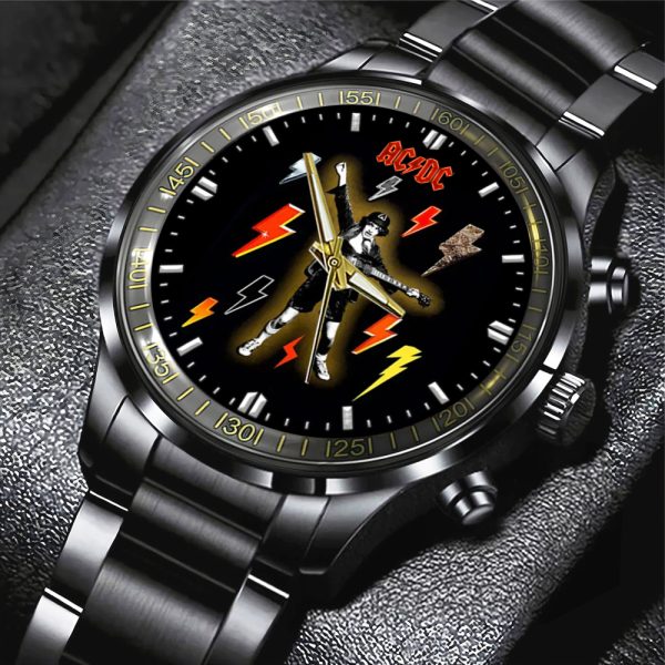 Rock Music Black Stainless Steel Watch - GNE 1301