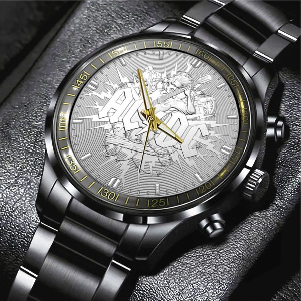 Rock Music Black Stainless Steel Watch - GNE 1306