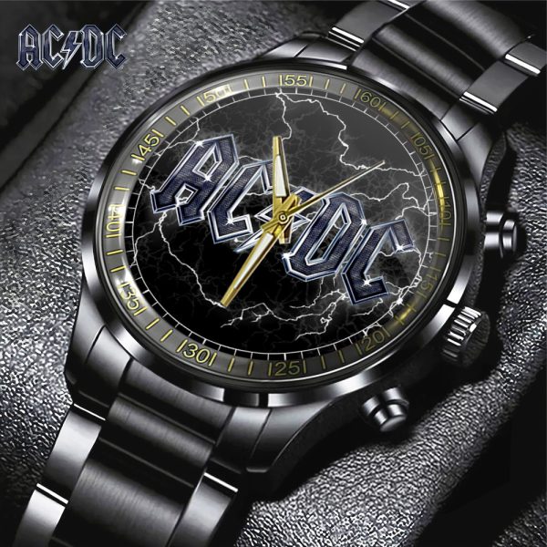 Rock Music Black Stainless Steel Watch - GNE 1603