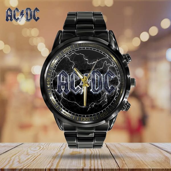 Rock Music Black Stainless Steel Watch - GNE 1603