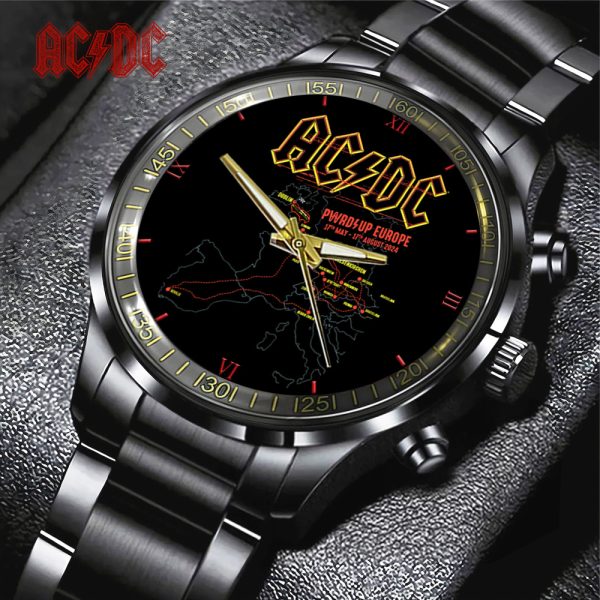 Rock Music Black Stainless Steel Watch - TANTN 8207