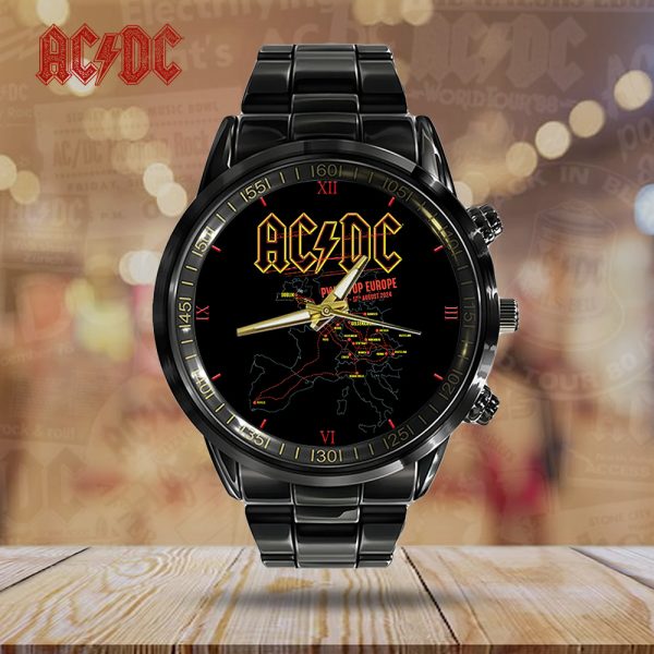 Rock Music Black Stainless Steel Watch - TANTN 8207