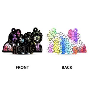 Rock Music Custom Shape Window Hanging Suncatcher - GNE 1355
