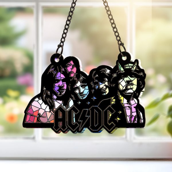 Rock Music Custom Shape Window Hanging Suncatcher - GNE 1355