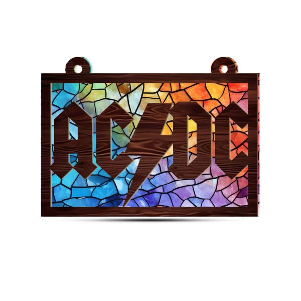 Rock Music Custom Shape Window Hanging Suncatcher - GNE 1356
