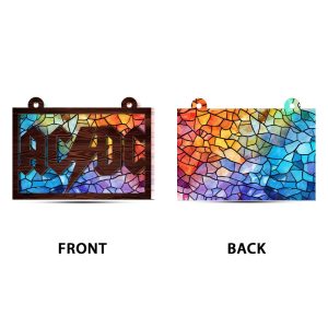 Rock Music Custom Shape Window Hanging Suncatcher - GNE 1356