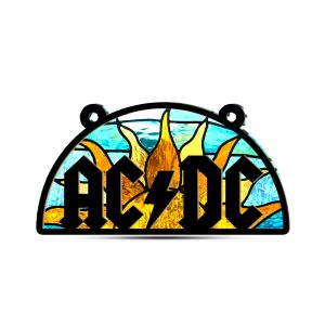 Rock Music Custom Shape Window Hanging Suncatcher - GNE 1357